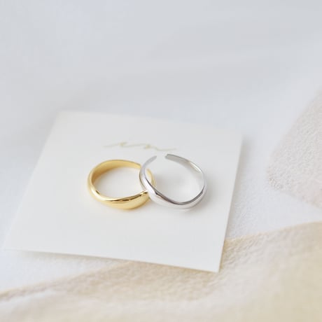 【silver925】wave ring #516
