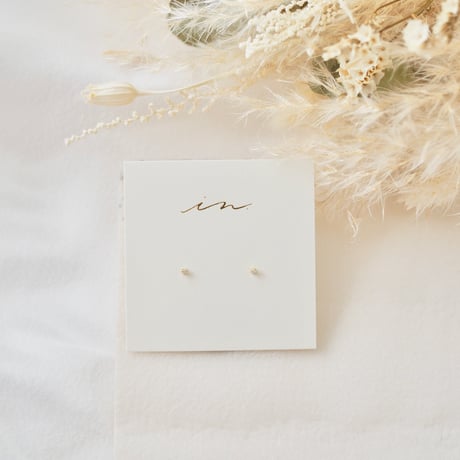 【silver925】 mini zirconia pierce  #351