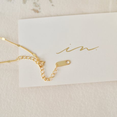 【silver925】 eclair chain necklace  #3335