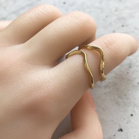 【silver925】 double ring #513