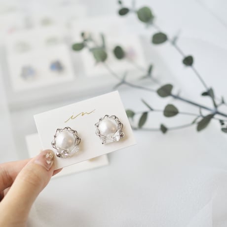 cotton pearl chain #2116