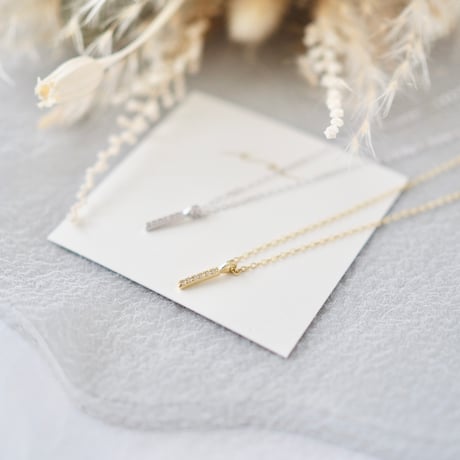 【silver925】 plate necklace  #377