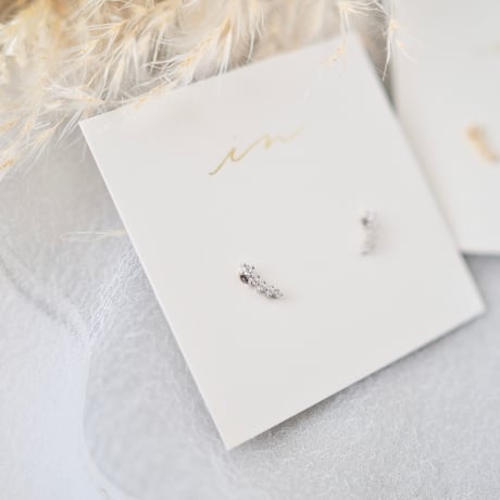 【silver925】 stardust pierce  #331