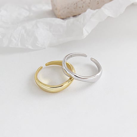 【silver925】wave ring #516