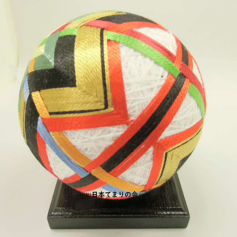 手毬 手鞠 てまり 童と七夕 蛍　風車No.187 てまり「万華鏡の風車」 | 日本てまりの会ｵﾝﾗｲﾝｽﾄｱ