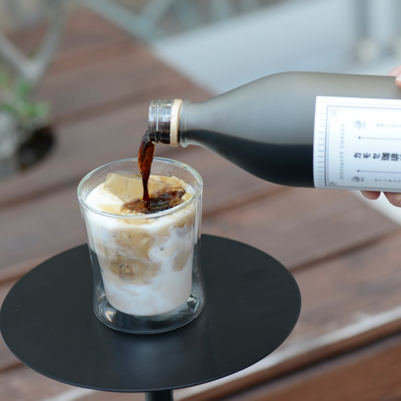 小ボックス〕カフェオレベース無糖 1本 | カモセ珈琲焙煎所