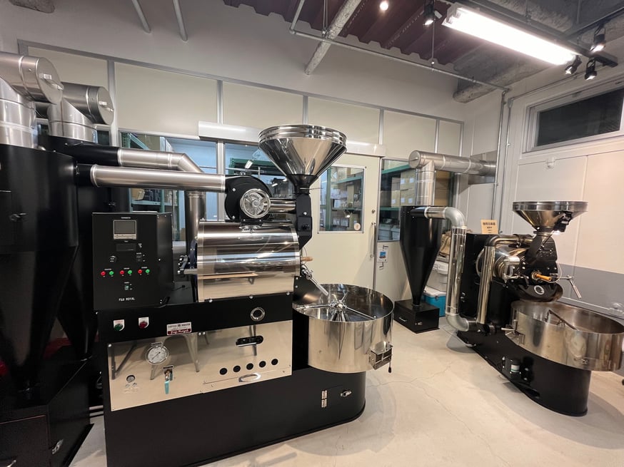 焙煎機 KURIHARA COFFEE ROASTERS】焙煎機を増設 - KURIHARA COFFEE ROASTERS