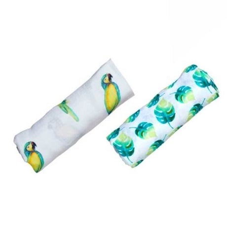 Organicスワドル 2pc（トロピカルパラダイス）