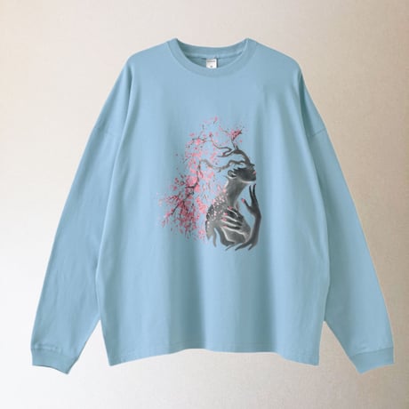 "SAKURA"LS T-shirt