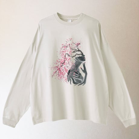 "SAKURA"LS T-shirt