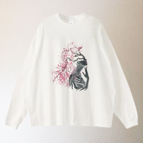 "SAKURA"LS T-shirt