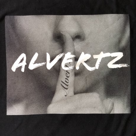 Photo print T-shirt/Black