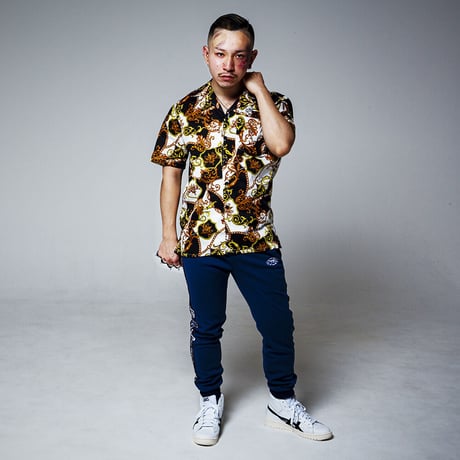 ヤンキージャージパンツ  [Navy]