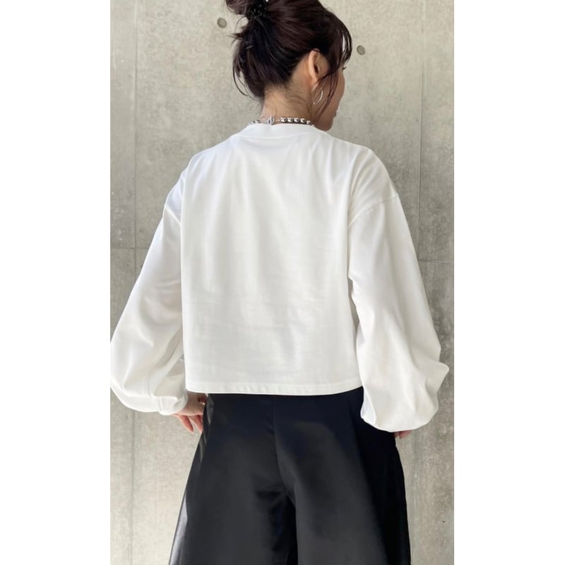 ボリュームスリーブカットショートロンT | KARISTO