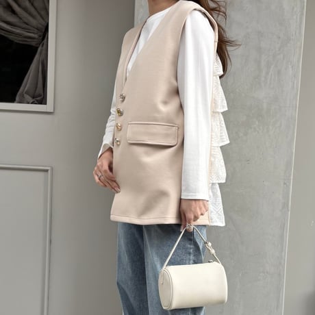 バックレースフリルポンチジレ