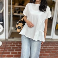 ドライタッチコットン切替カットソー