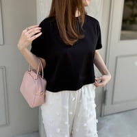 ショート丈リラックスTシャツ