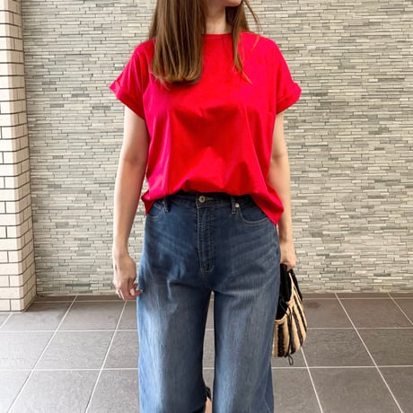 ドライタッチコットン無地Tシャツ
