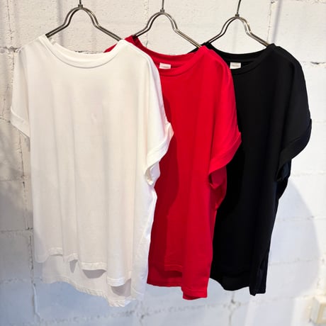 ドライタッチコットン無地Tシャツ