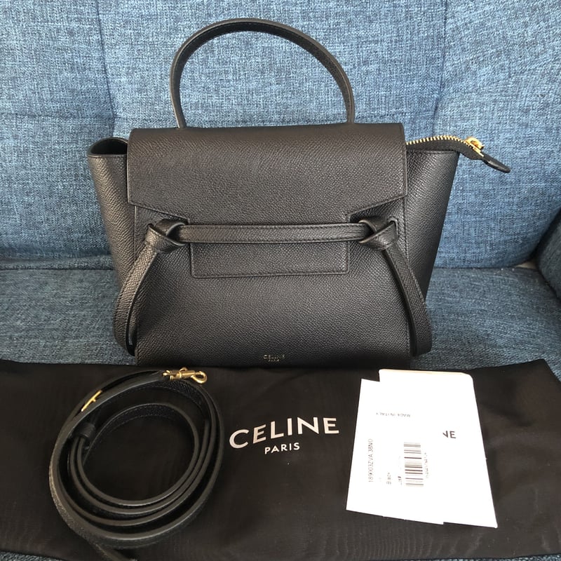 CELINE セリーヌ　ベルトバッグ　ナノ