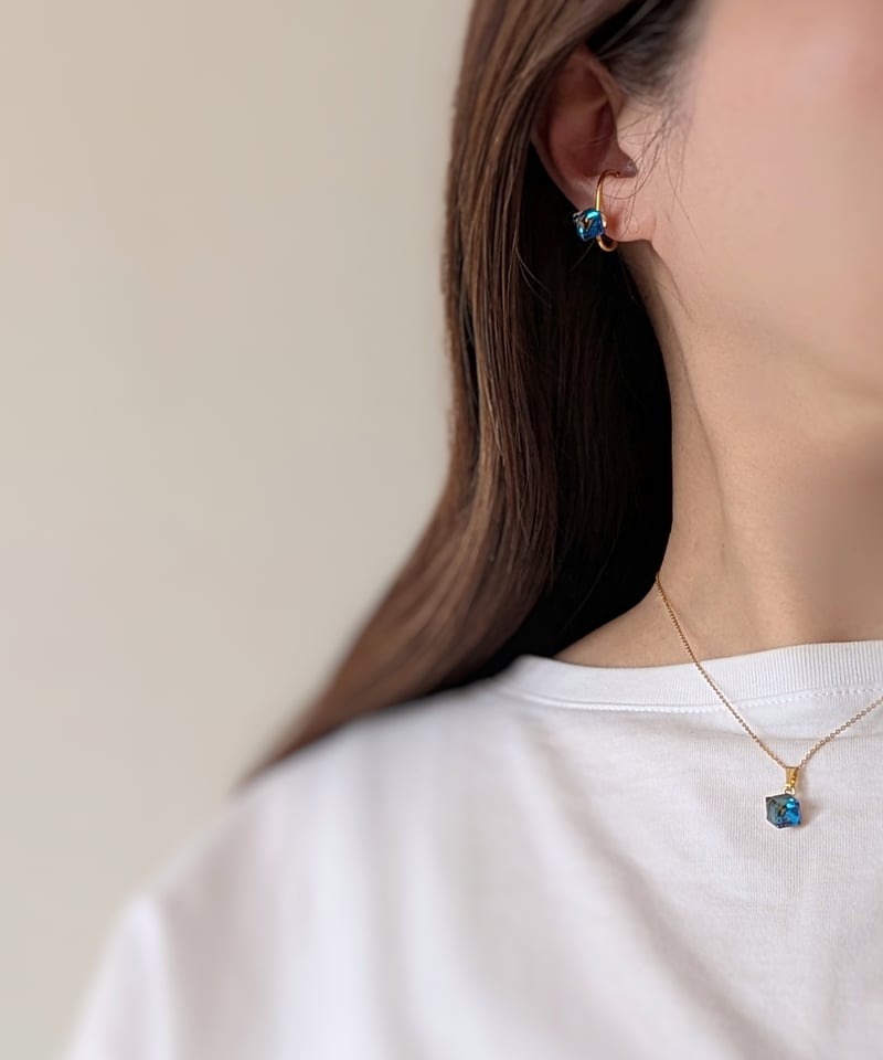 シルバー】Cube ネックレス | AIMEE