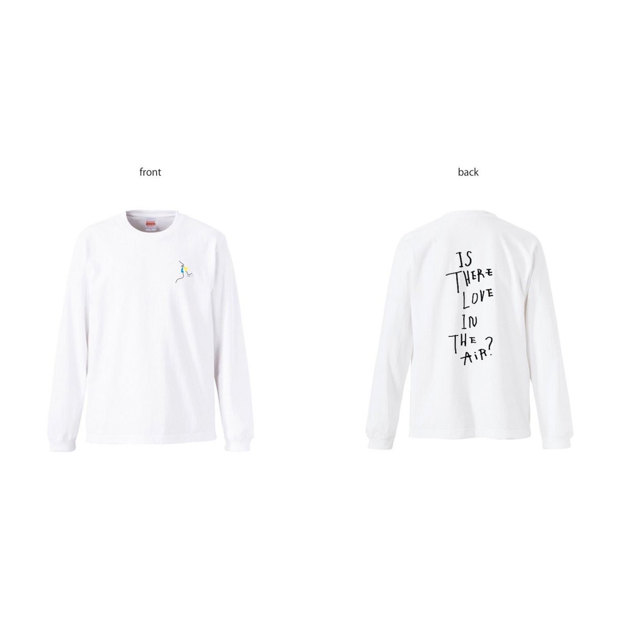 love ear heart 黒ロングスリーブTシャツ love ear heart 黒ロングスリーブTシャツ SunnySports別注