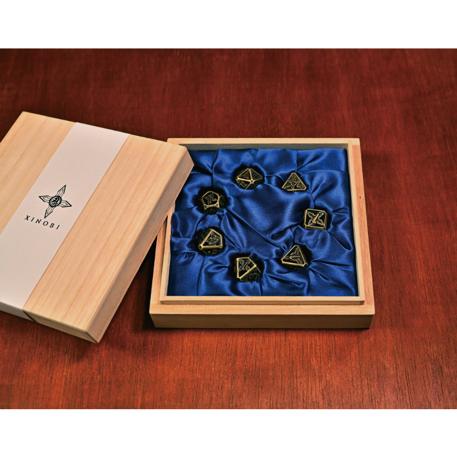 高岡銅器 シノビダイスセット7種入 Xinobi Dice gift box | MARC