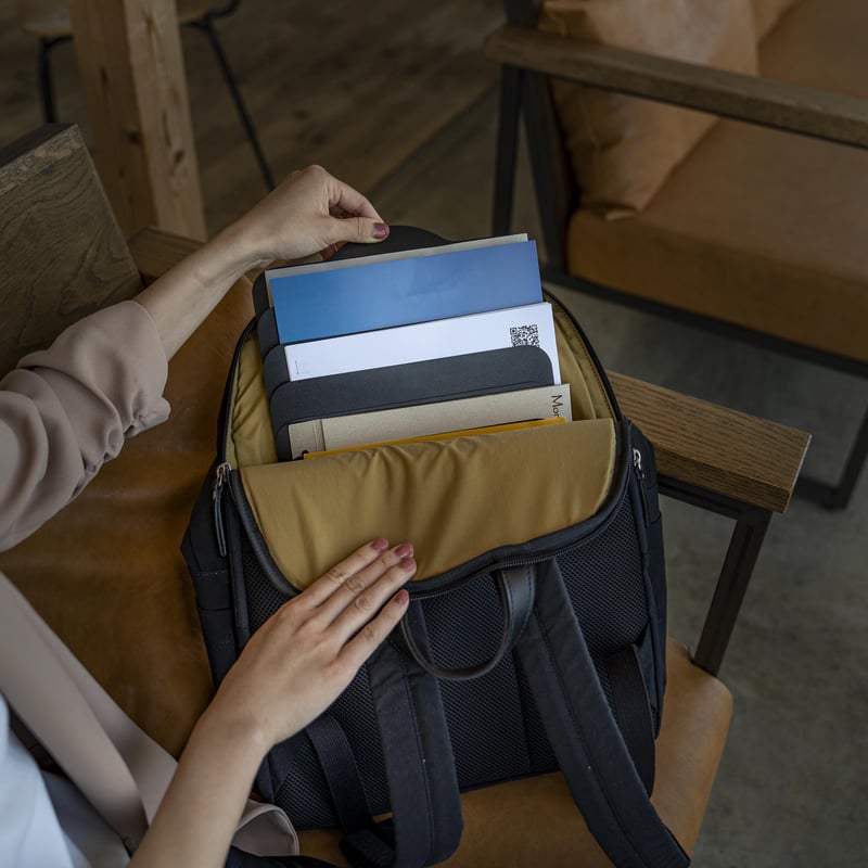 NOMADOⅡ バックパック ベージュ | stairs design products on