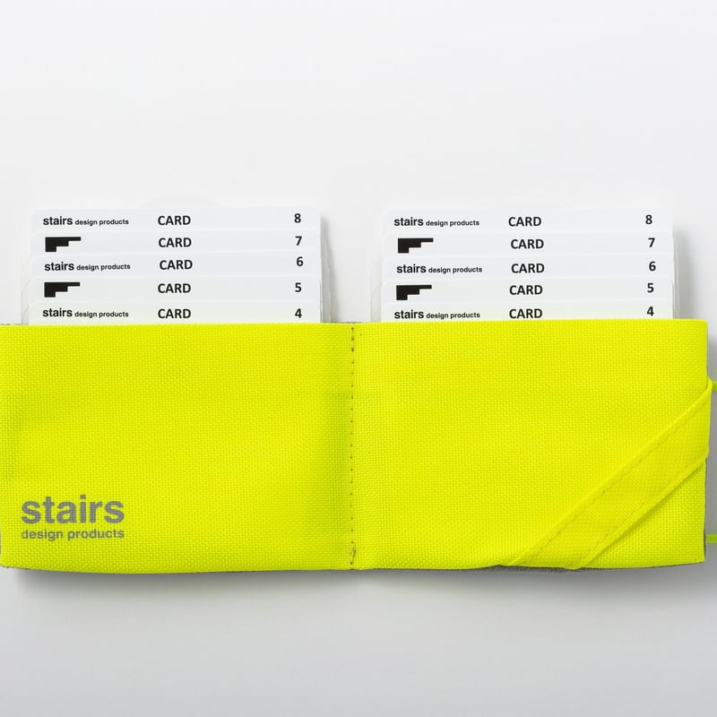 POP カードケース ライトグリーン | stairs design products on