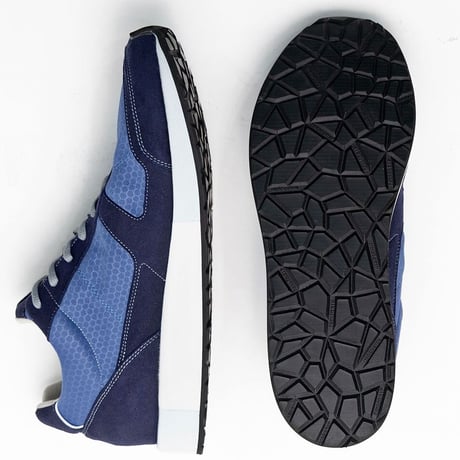 【LUNGE】 Classic Run ＜S＞- Steel.Blue/Navy/L.gry