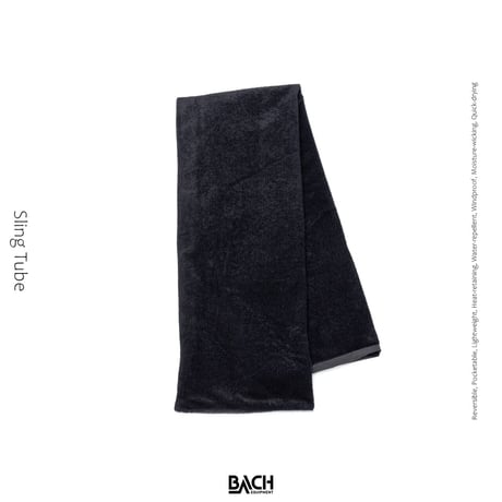 【BACHGarments】Sling Tube Reversible/Pocketable_Black_onesize