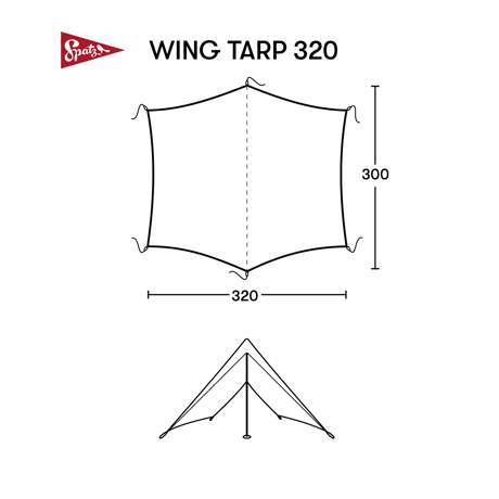 【SPATZ】Wing Tarp 320