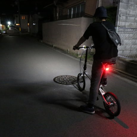 【BOOKMAN】Curve Rear Light　Black/Black