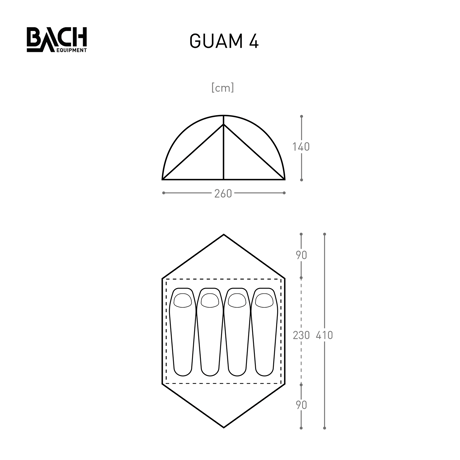 【BACH Equipment】Guam 4_Willow bough Green