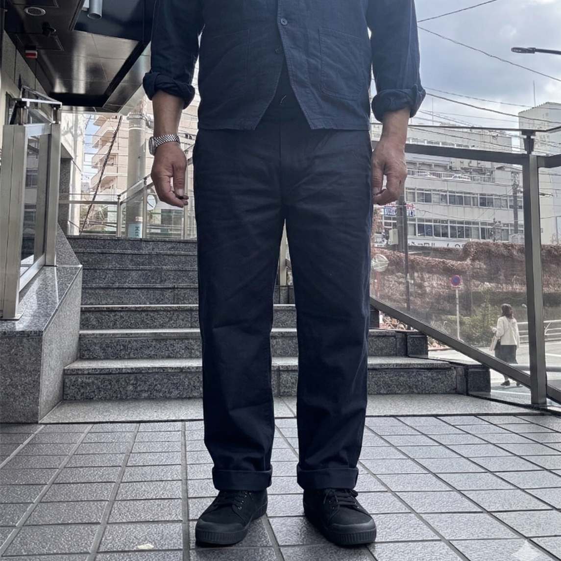 新品 未使用 Pt.Alfred チノパン L ネイビー アーミーワンパンツ Pt.Alfred】ARMY one Pants | gearism store