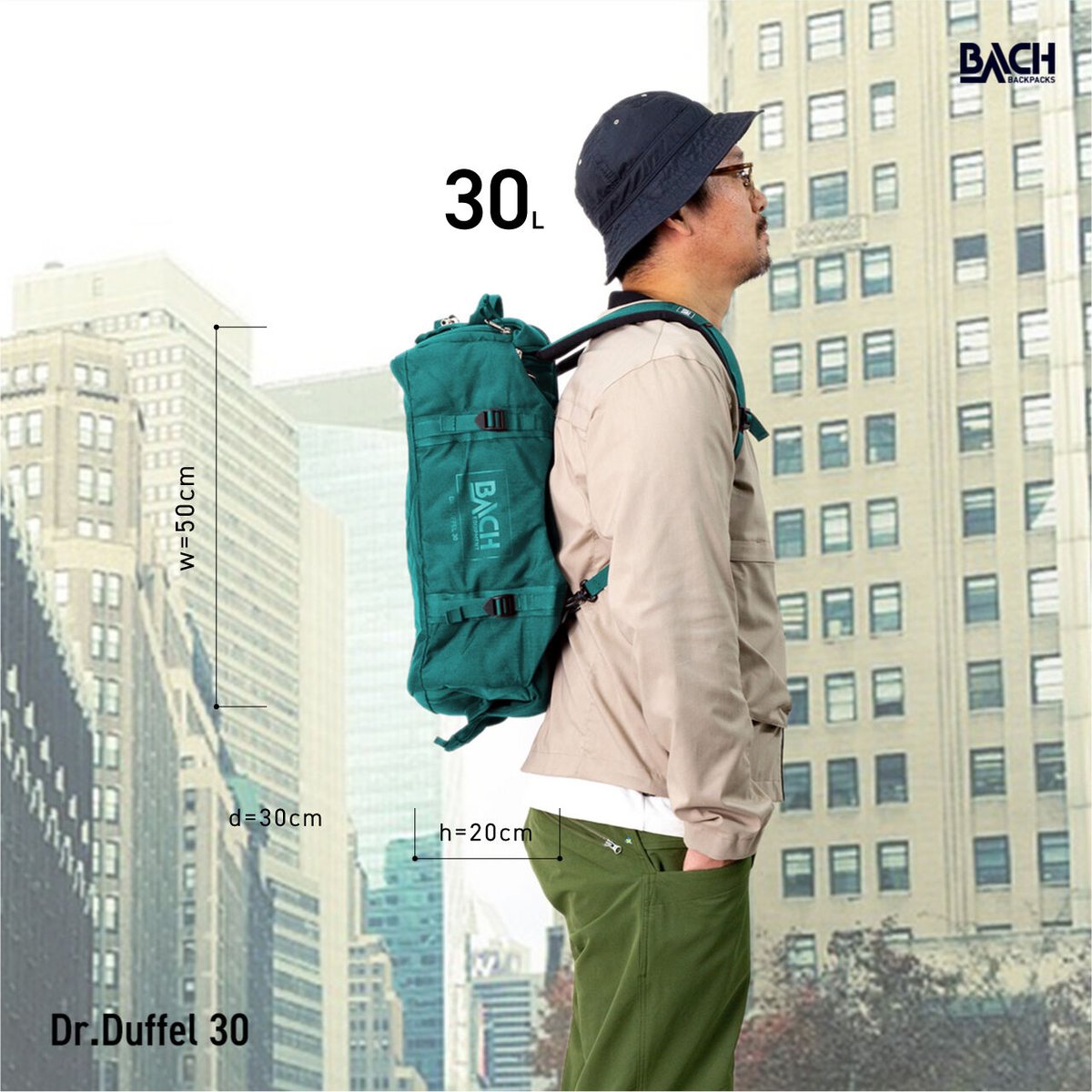 BACH リュック 30L