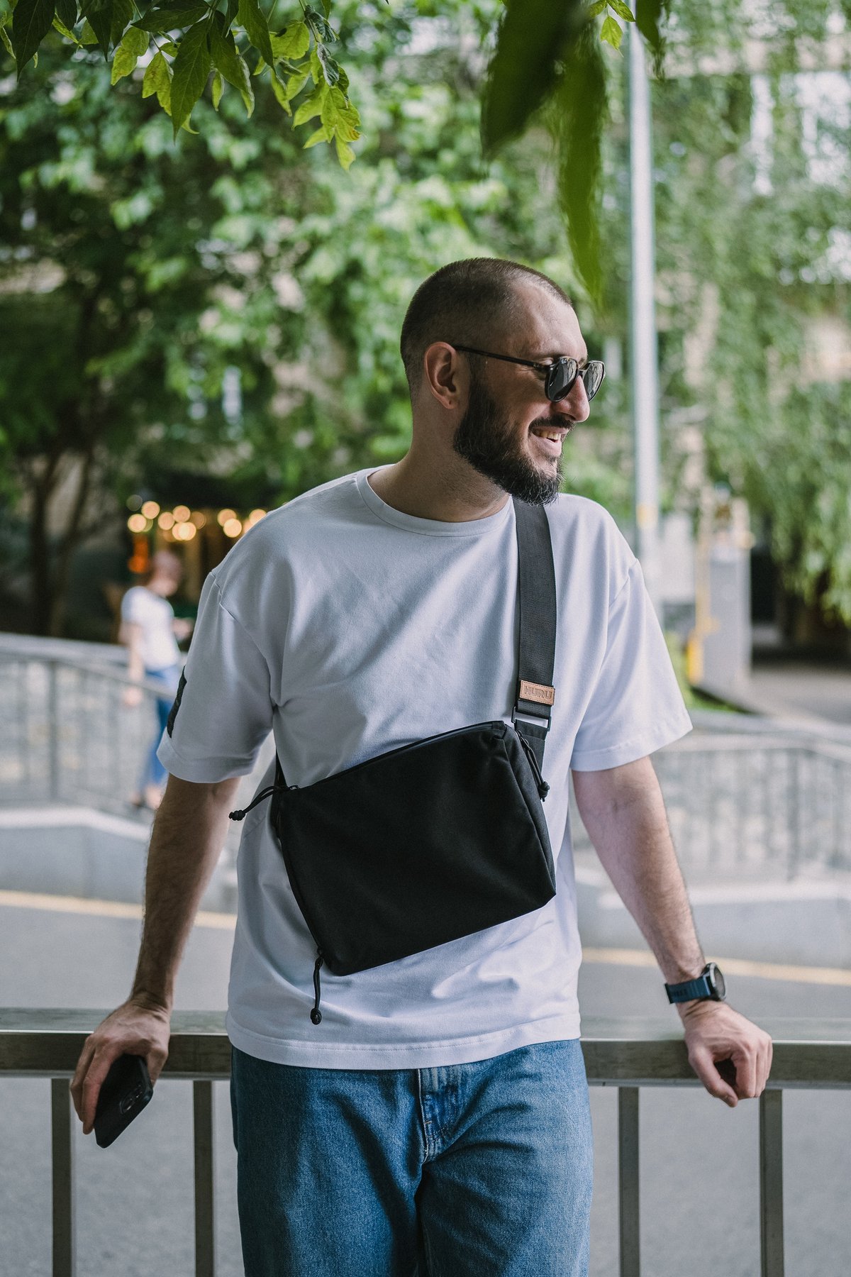 【hiho!】kukuri メッセンジャーバック　yururi HURU】Crossbody CORDURA | gearism store