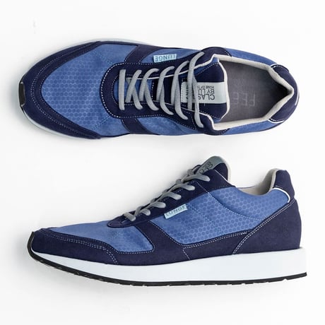 【LUNGE】 Classic Run ＜N＞- Steel.Blue/Navy/L.gry