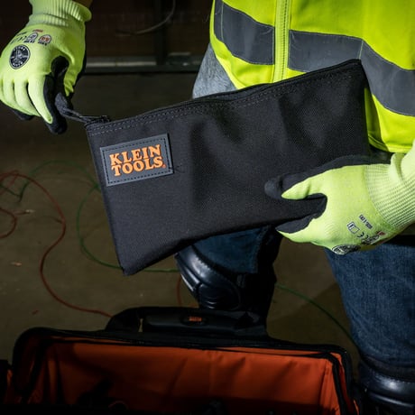 【KLEIN TOOLS】5139B Zipper Bag, Cordura® Nylon Tool Pouch