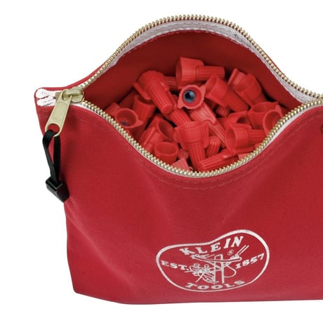 【KLEIN TOOLS】 5539 Zipper Bag, Canvas Tool Pouch, 10インチ