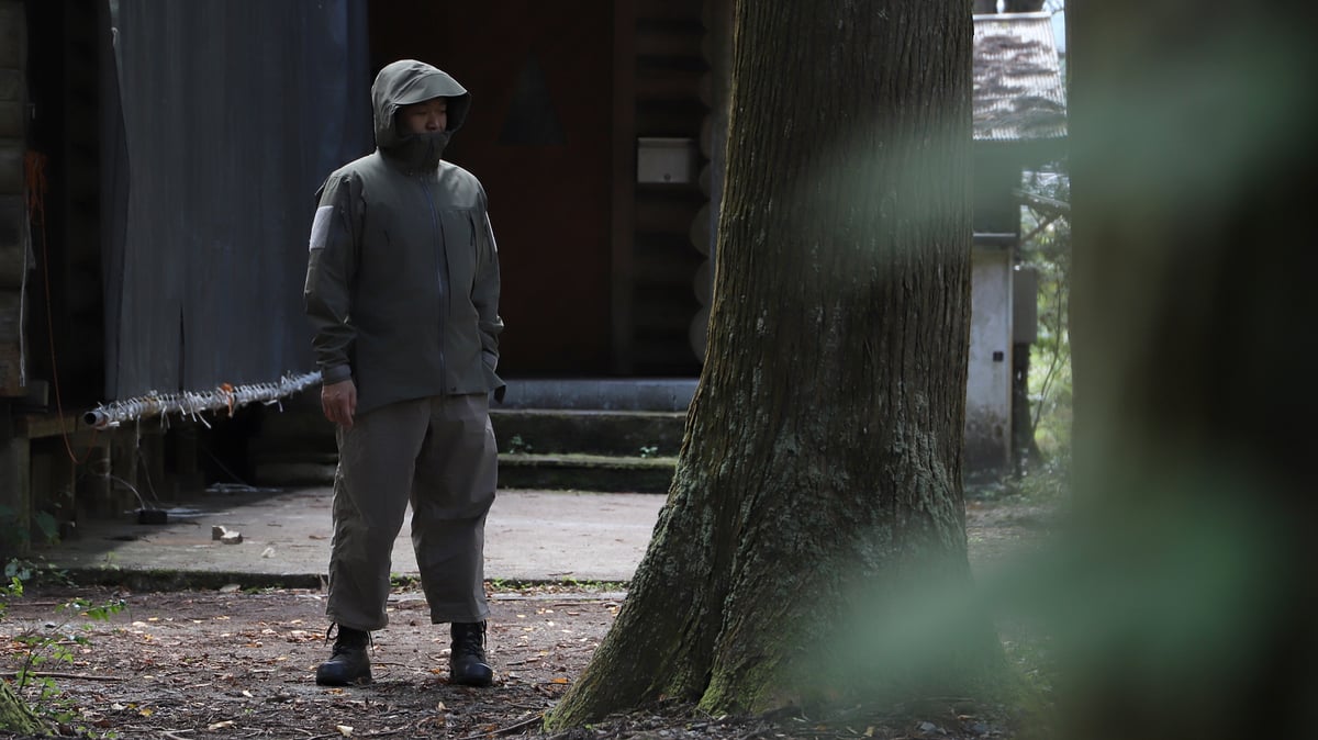 新品未使用タグ付きforte _forte★フリルジャケット Tilak》2店舗限定発売のタクティカル最高峰ジャケット | gearism store