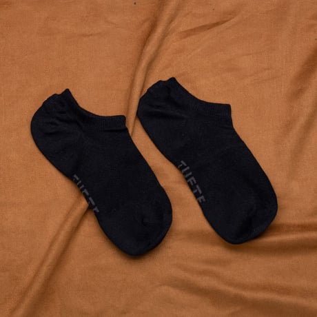 【TUFTE】LOW SOCKS 3足セット - Black