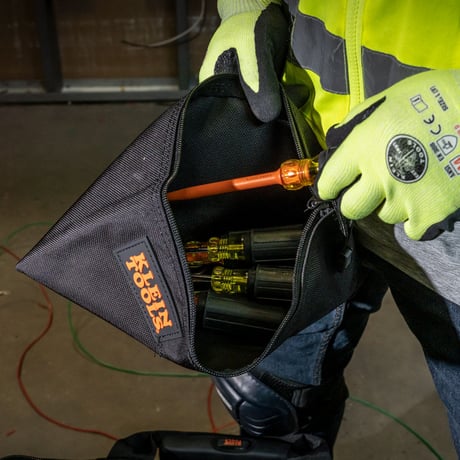 【KLEIN TOOLS】5139B Zipper Bag, Cordura® Nylon Tool Pouch