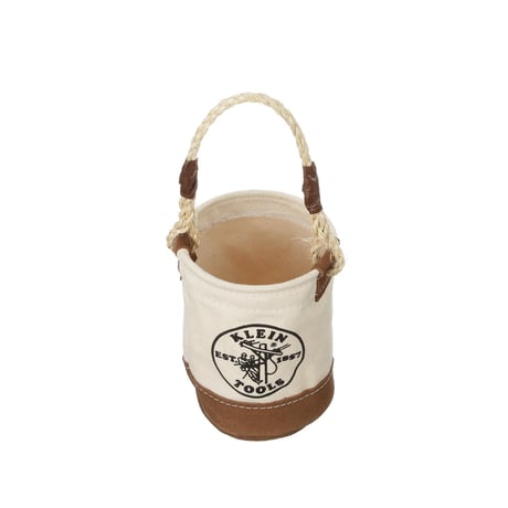 【KLEIN TOOLS】5104MINI Mini Tool Bucket, Leather-Bottom