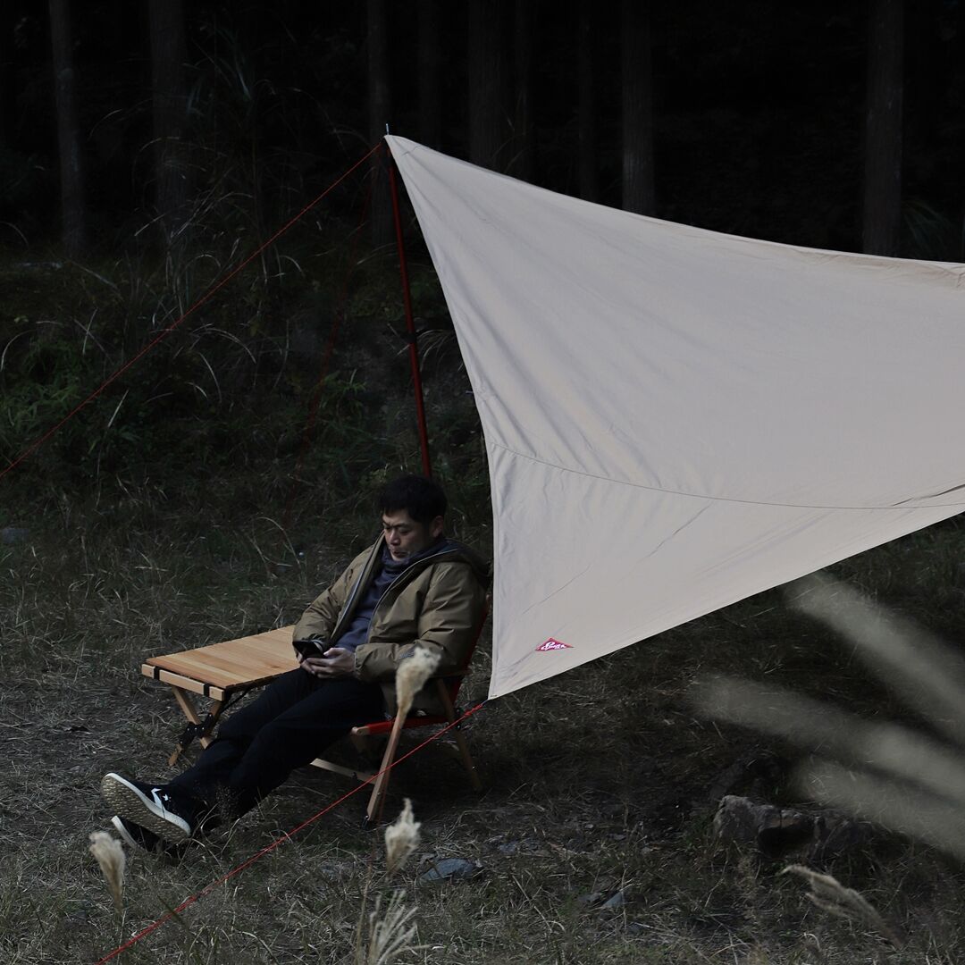 未使用☆SPATZ スクエアウイング350 BTC タープ スパッツ 難燃 軽量