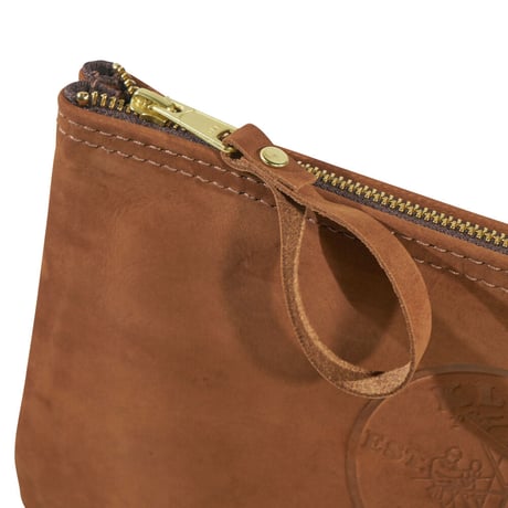 【KLEIN TOOLS】5139L Zipper Bag, Top-Grain Leather Tool Pouch, 12.5インチ