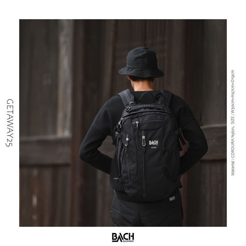 メンズ新品・未使用　BACH GETAWAY25