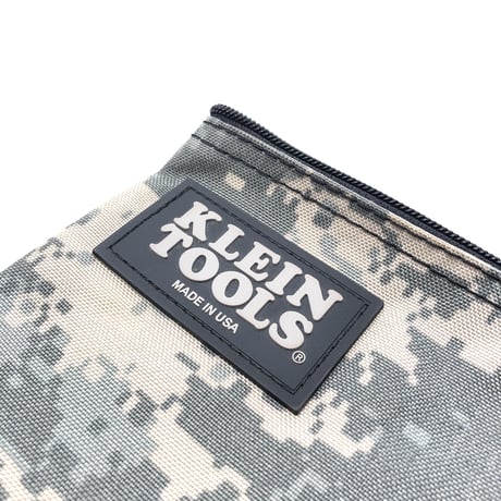 【KLEIN TOOLS】 5139C Zipper Bag, Camouflage Cordura Nylon Tool Pouch