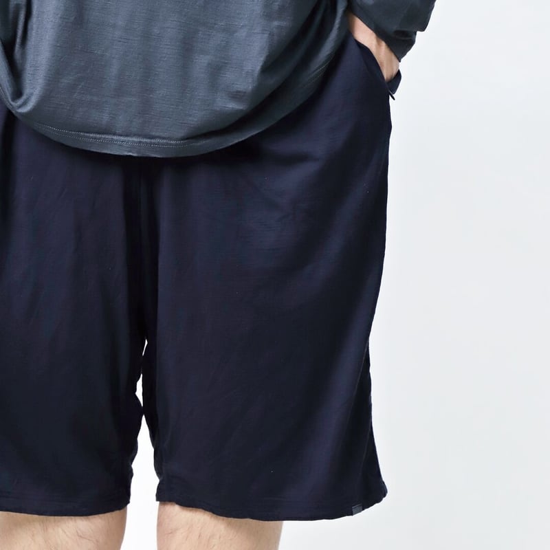 SNBYA.H % WASHABLE MERINO WOOL SHORTS