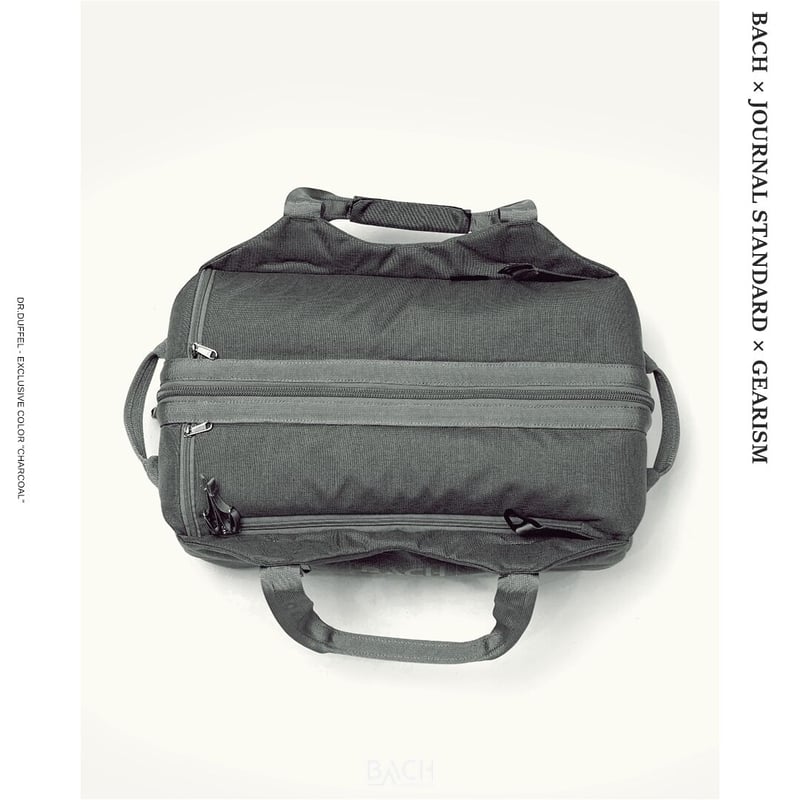BACH】Dr.Duffel 70L_CHARCOAL | gearism store